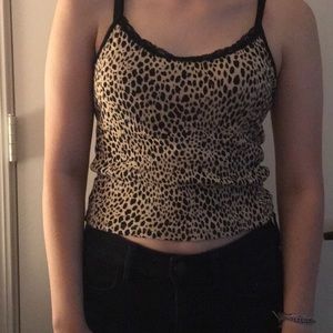 Cheetah print top